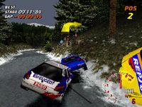 une photo d'Ã©cran de V-Rally 97 Championship Edition sur Sony Playstation